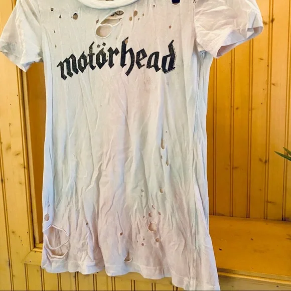 Motörhead distressed White Graphic Tee - Picture 2 of 5